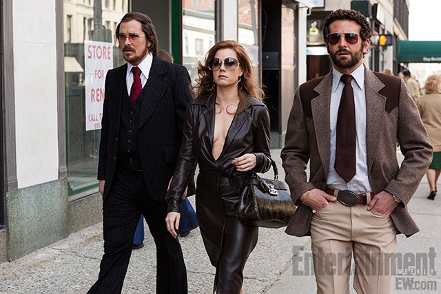 American Hustle Photo Featuring Christian Bale and Amy Adams