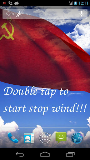 USSR Flag Live Wallpaper