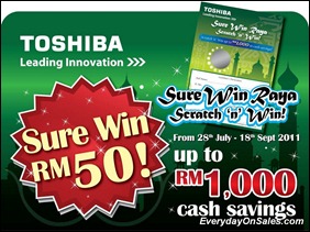 Toshiba-Sure-Win-Raya-2011-EverydayOnSales-Warehouse-Sale-Promotion-Deal-Discount