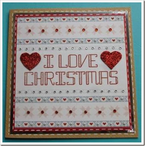 Nordic I Love Christmas Card. Nordic I Love Christmas Card.