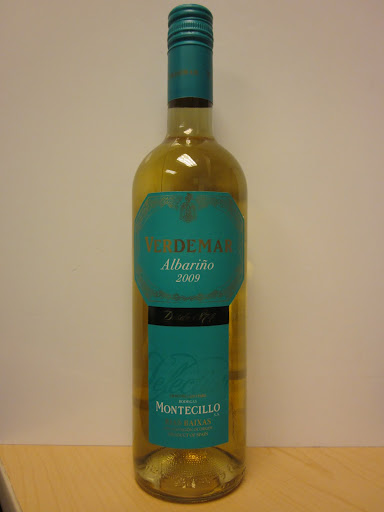 Verdemar Albariño 2009, Riás Baixas, Spain ($9.99)