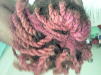 Protective styles:two strand twists