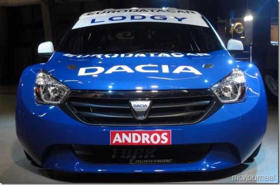 Dacia Lodgy MPV 06 - zo imposant zal het front niet worden