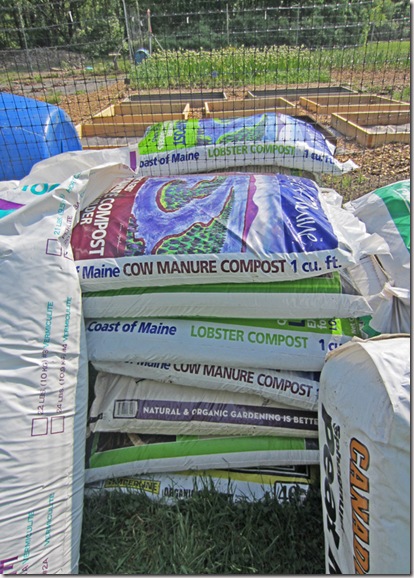 Five types of compost