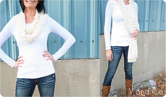 diy ruffle fabric scarf diy ruffle fabric scarf