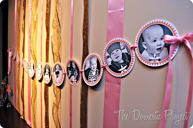 Birthday photo banner - The Domestic Project