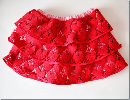 Tiered Lace Skirt 2