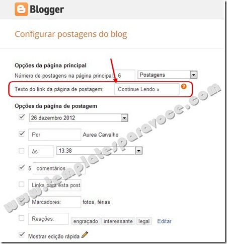 Leia Mais automático Blogger01 Leia Mais automático Blogger01