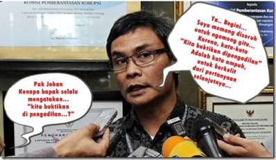 johan budi dan pengadilan johan budi dan pengadilan
