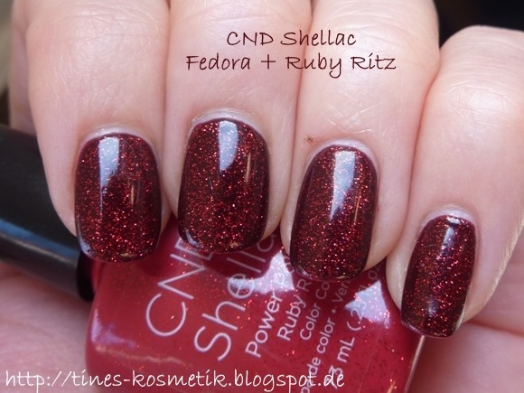 CND Shellac Fedora Ruby Ritz 4 CND Shellac Fedora Ruby Ritz 4