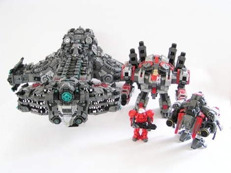 starcraft hyperion cruiser lego 02b