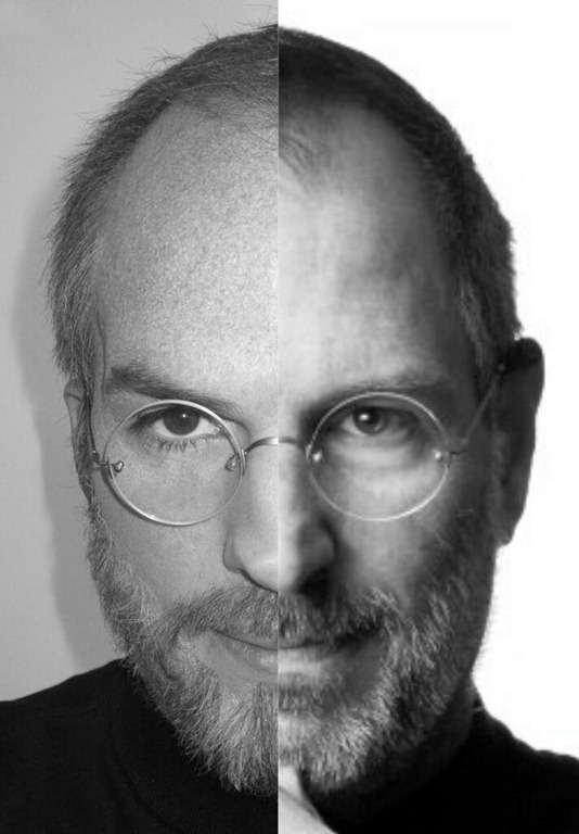 jOBS Split Screen Photo Compares Ashton Kutcher to Steve Jobs