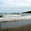 On the beach at Cisolok