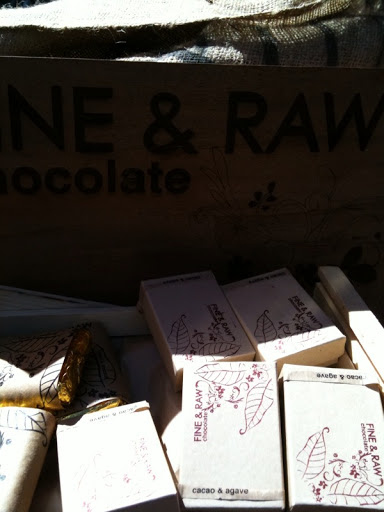 Fine + Raw chocolates.