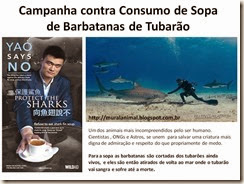 Campanha contra Consumo de Sopa de Barbatanas de