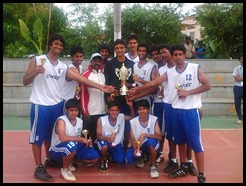 CHIREC TEAM With the Winners Trophy