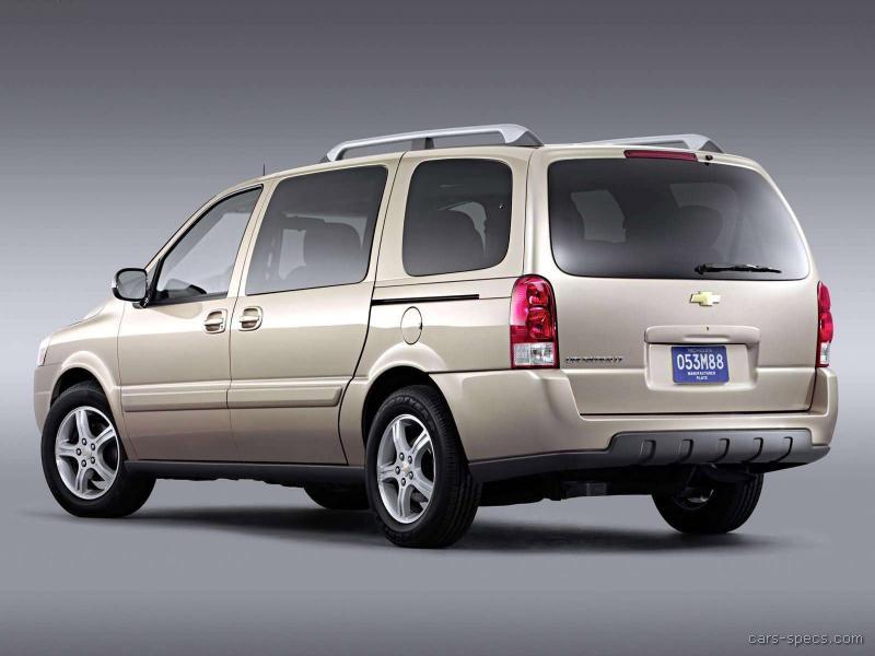 2006 Chevrolet Uplander Minivan Specifications, Pictures, Prices