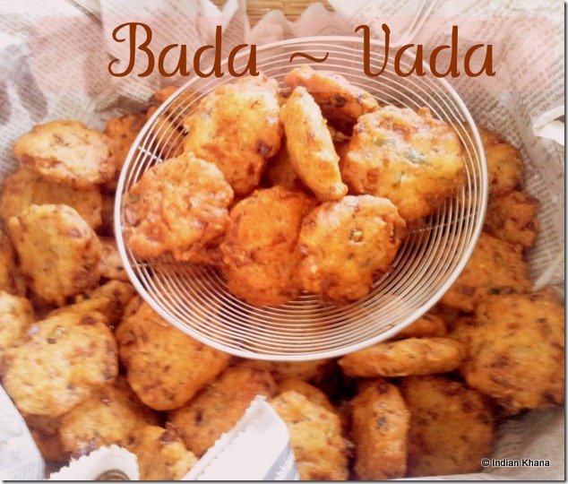 Urad Dal Vada Bada Recipe