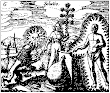 Mylius Philosophia Reformata Fig 06 Solutio On The Right A Man Naked Except For A Lonincloth