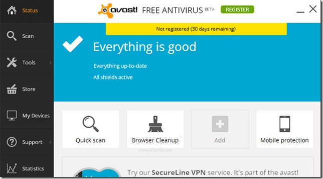 avast! 9 beta avast! 9 beta