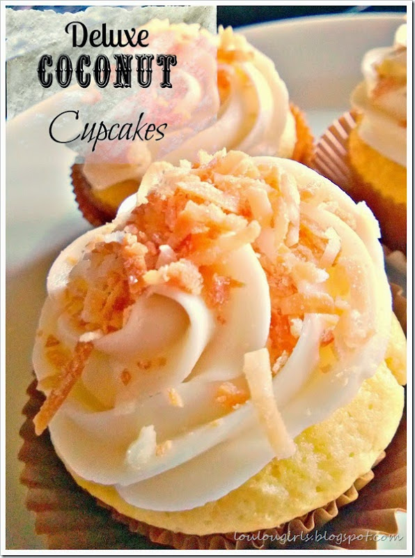 deluxe coconut cupcakes