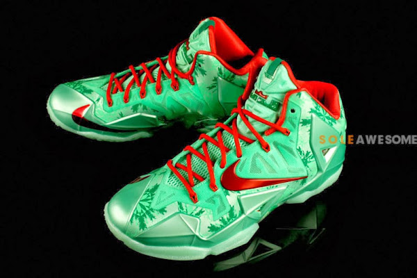 First Look at Men8217s Nike LeBron XI Christmas 616175301