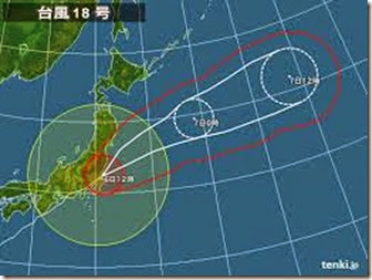 台風１８