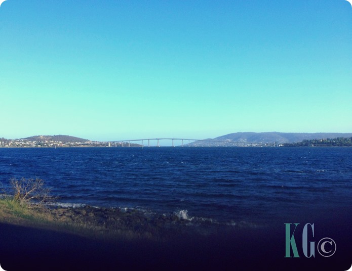 The Bay View view of the bay photography pictures tasmania australia tasman-bridge