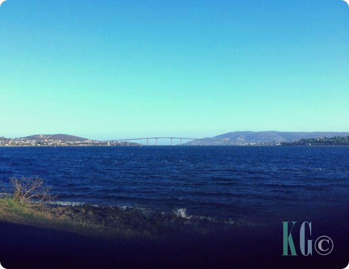 view of the bay photography pictures tasmania australia tasman-bridge