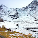 On train ride up to Jungfraujoch.  Eiger is on the left I believe.