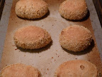 Beautiful pan de sal rolls.