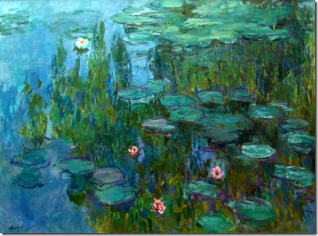 Claude Monet - nuferi