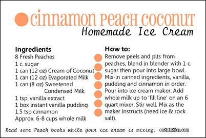 Peach Ice Cream Recipe
