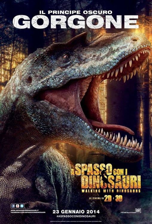 Dinoszauruszok, a Föld urai olasz karakterplakátok 02