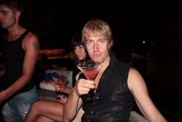 Alex At A Party, Alex Lesley