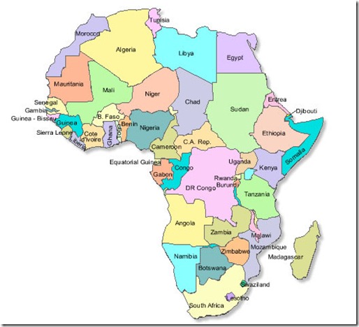 mapa-da-africa