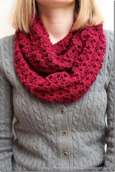 patterns you must link back to the pattern on my blog you can not sell Crochet Infinity Scarf Pattern V Stitch patterns you must link back to the pattern on my blog you can not sell Crochet Infinity Scarf Pattern V Stitch