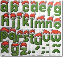 letras punto de cruz navidad (1) letras punto de cruz navidad (1)