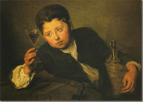 Philippe Mercier, Jeune dégustateur Philippe Mercier, Jeune dégustateur