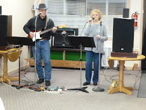 The Dube's Entertain at the Senior's Centre