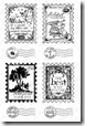 ScrapEmporium-Birthday Postage Stamps-WhimsyStamps-10221 ScrapEmporium-Birthday Postage Stamps-WhimsyStamps-10221