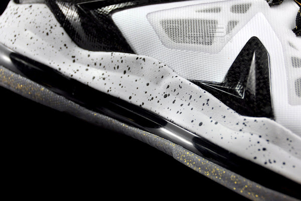 The Showcase Nike LeBron X PS Elite White amp Gold
