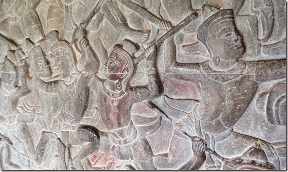 Angkor Wat-cena de batalha