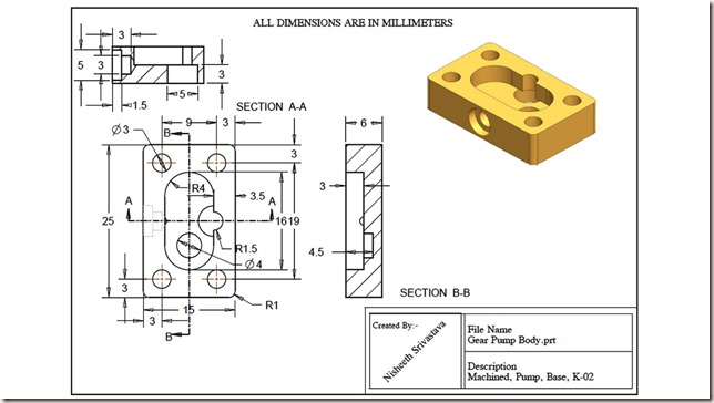 Gear Pump Body-2