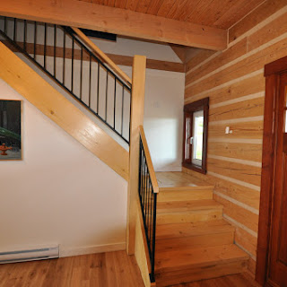 Cedar stairs