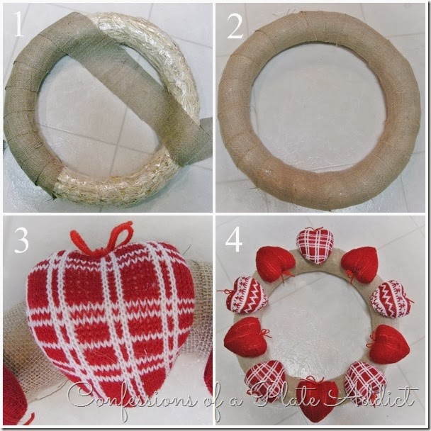 CONFESSIONS OF A PLATE ADDICT Rustic Valentine Wreath Tutorial CONFESSIONS OF A PLATE ADDICT Rustic Valentine Wreath Tutorial
