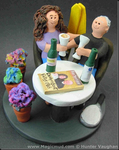 40th Wedding Anniversary Cake Topper they still love to sit with each other 40th Wedding Anniversary Cake Topper they still love to sit with each other