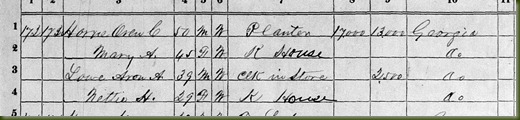 Orrin-C-Horne-1870-US-census