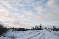 The road to sunrise Photo