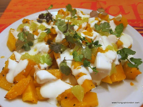 Ute cooks: ROASTED PUMPKIN WITH CARDAMON AND LIME Ute cooks: ROASTED PUMPKIN WITH CARDAMON AND LIME